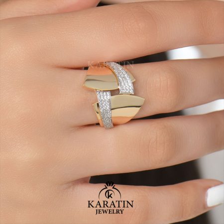 Trendy Gold Ring for Women