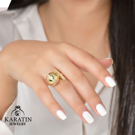 Trendy Gold Ring for Women