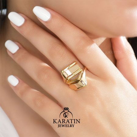 Trendy Gold Ring for Women