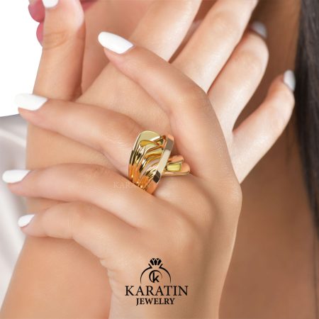 Trendy Gold Ring for Women